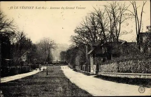 Ak Le Vesinet Yvelines, Avenue du Grand Veneur