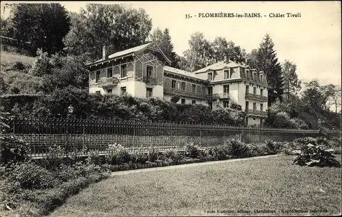 Ak Plombières les Bains Lothringen Vosges, Chalet Tivoli