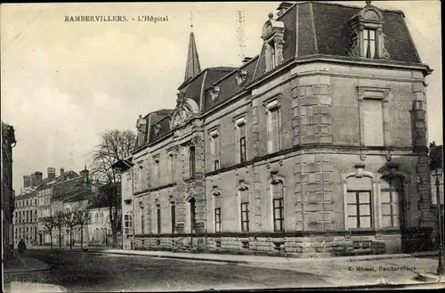 Ak Rambervillers Vosges, L'Hopital