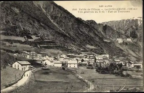 Ak Condamine Alpes de Haute Provence, Vue Generale