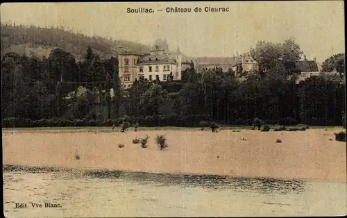 Ak Souillac Lot, Chateau de Cieurac