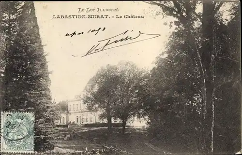 Ak Labastide Murat Lot, Le Chateau