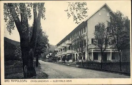 Ak Bad Rippoldsau Schapbach im Schwarzwald, Erholungsheim Klösterle