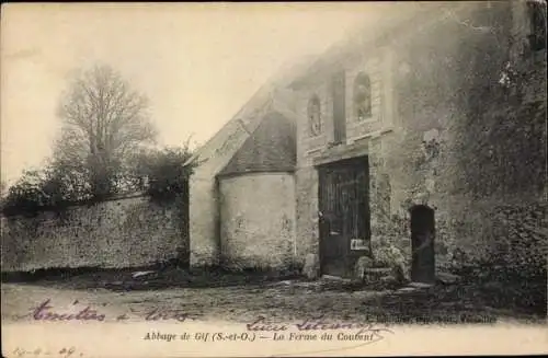 Ak Gif Essonne, Abbaye, la Ferme de Couvent