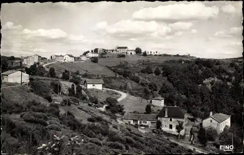 Ak Chastel Haute Loire, Cure d'Air, Vue Générale