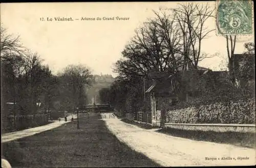 Ak Le Vesinet Yvelines, Avenue du Grand Veneur