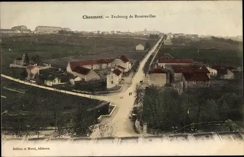 Ak Chaumont Haute Marne, Faubourg de Buxereuilles