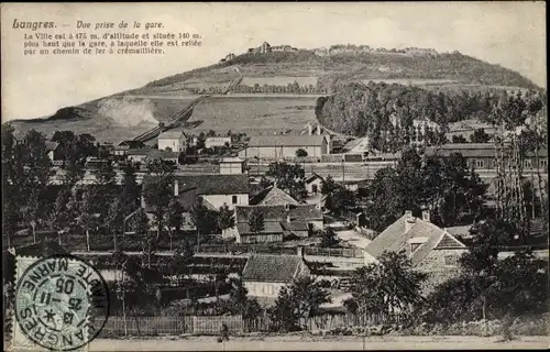 Ak Langres Haute Marne, Gesamtansicht