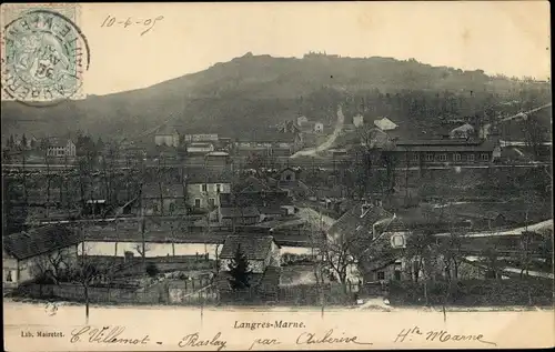 Ak Langres Haute Marne, Gesamtansicht