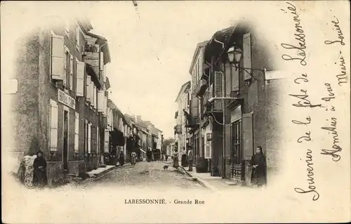 Ak Labessonnie Tarn, Grande Rue, Hotel Camp