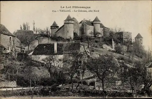 Ak Vaillac Lot, Le Chateau, Cote Nord