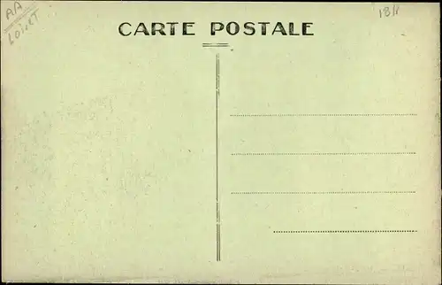 Ak Courtenay Loiret, Chateau de Sainte Anne