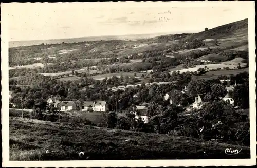 Ak Chaumeil Corrèze, Vue générale, La Vallee, cote Sud