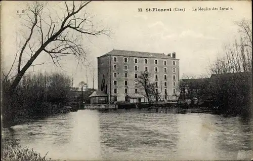 Ak St. Florent Cher, Le Moulin des Lavoirs