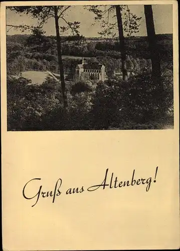 Ak Altenberg Odenthal Bergisches Land, Gruß aus Altenberg, Panorama