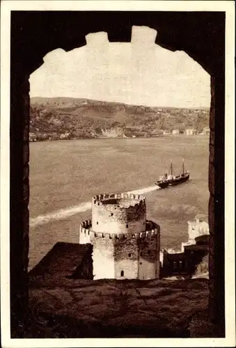 Ak Konstantinopel Istanbul Türkei, Rumeli Hisarı, Festungsanlage