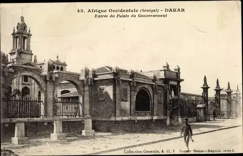 Ak Dakar Senegal, Entree du Palais du Gouvernement