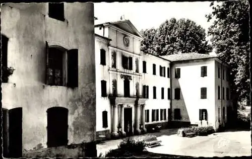 Ak Greoux les Bains Alpes de Haute Provence, Le Grand Hotel