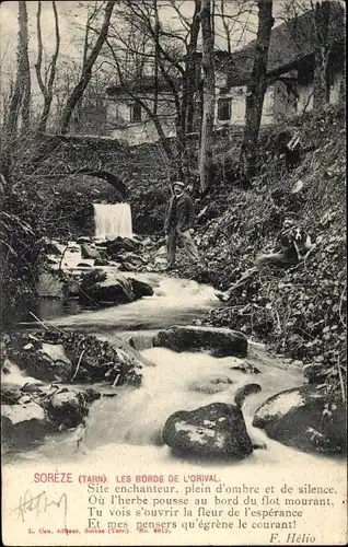 Ak Soreze Tarn, Les Bords de l'Orival