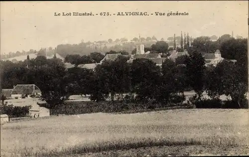 Ak Alvignac Lot, Vue Generale