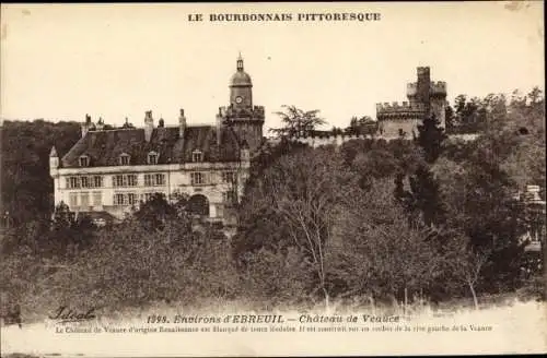 Ak Bourbonnais Allier, Environs d'Ebreuil, Château de Veauce