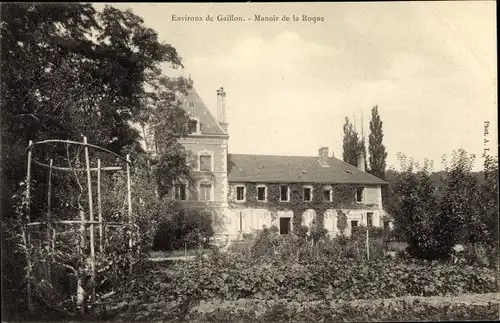 Ak Gaillon Eure, Manoir de la Roque