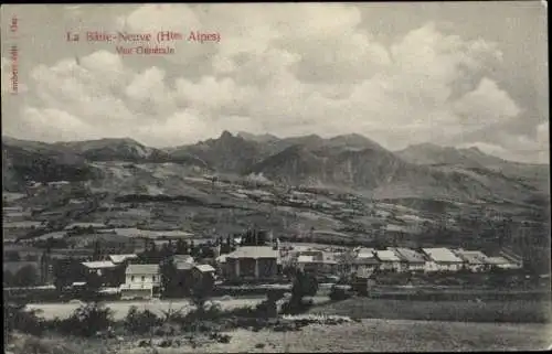 Ak La Bâtie Neuve Hautes Alpes, Vue générale