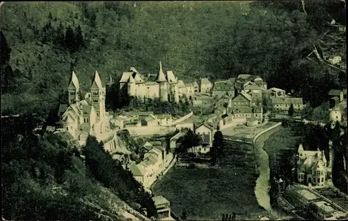 Ak Luxemburg, Clervaux vu de l'Abbaye