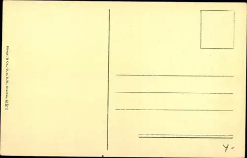 Ak Warnicken Ostpreußen, Strand bei Sturm