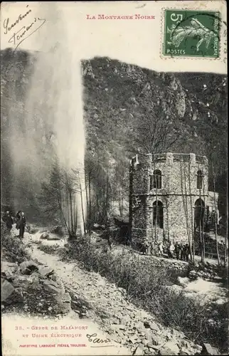 Ak Tarn, Gerbe de Malamort, Usine Electrique, La Montagne Noire