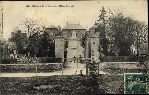 Ak Tiffardière Deux-Sèvres, Chateau