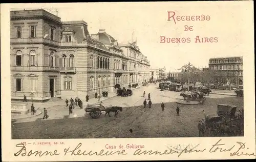 Ak Buenos Aires Argentinien, Casa de Gobierno