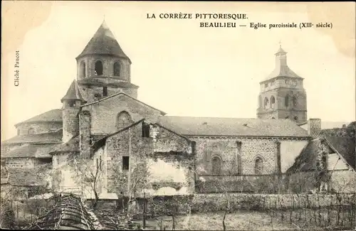 Ak Beaulieu Corrèze, Eglise paroissiale