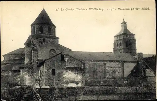 Ak Beaulieu Corrèze, Eglise Paroissiale