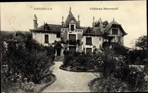 Ak Chemilly Allier, Château Barreault