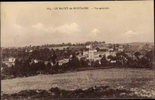 Ak Mayet de Montagne Allier, Vue générale