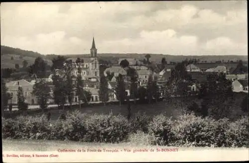 Ak St. Bonnet Allier, Vue générale