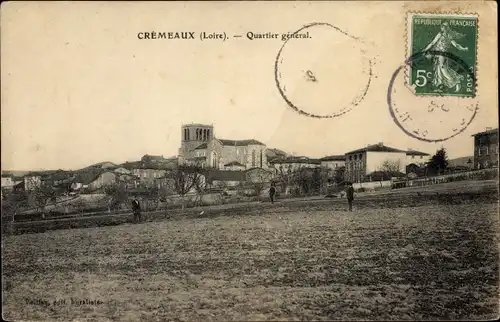 Ak Crémeaux Loire, Quartier général