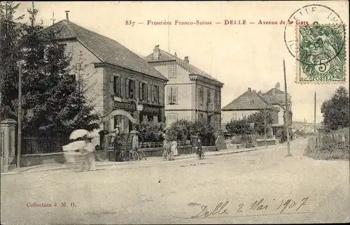 Ak Delle Territoire de Belfort, Avenue de la Gare