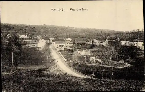 Ak Vaulry Haute Vienne, Vue Generale, Blick auf den Ort