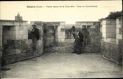 Ak Gisors Eure, Tour du Gouverneur