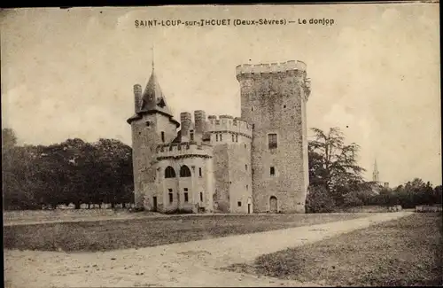 Ak St. Loup sur Thouet Deux-Sèvres, Donjon