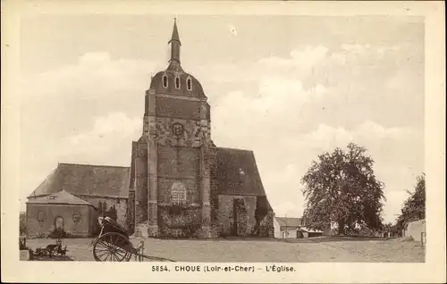 Ak Choue Loir et Cher, L'Eglise, carrefour