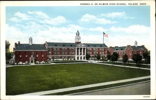 Ak Toledo Ohio USA, Thomas A. De Vilbiss High School