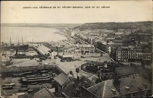 Ak Saint Helier Jersey Kanalinseln, General View