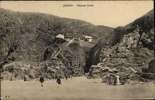 Ak Jersey Kanalinseln, Plemont Caves