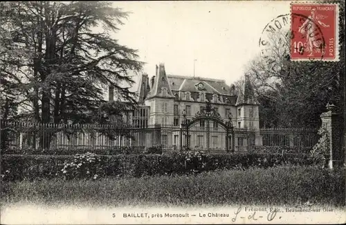 Ak Baillet Val d'Oise, Le Chateau