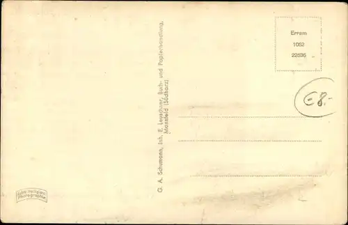 Ak Mansfeld im Harzvorland, Blick von der Rabenkoppe