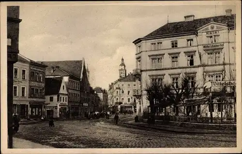 Ak Ingolstadt an der Donau Oberbayern, Donaustraße, Hotel Wittelsbacher Hof