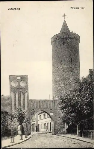 Ak Jüterbog in Brandenburg, Zinnaer Tor